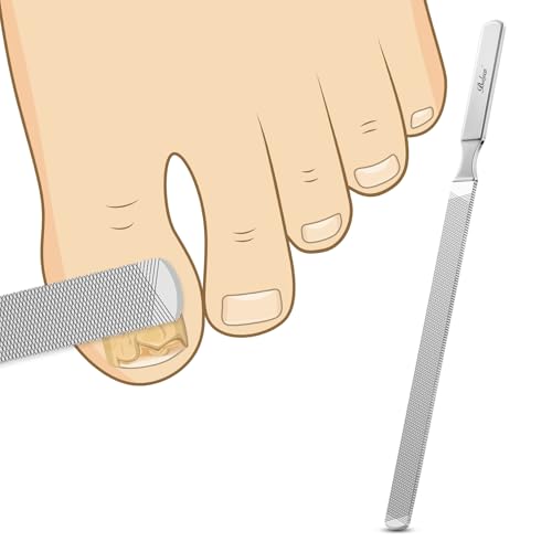 BALUCA Heavy Duty Metal Nail File for Thick Nails & Toenails