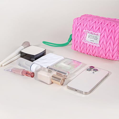Large Nylon Travel Toiletry Bag & Cosmetic Organizer for Women