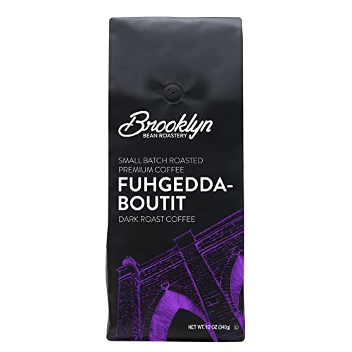 Brooklyn Beans Fuhgeddaboutit Dark Roast Ground Coffee - 12 Ounce