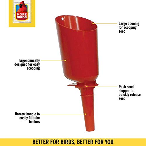 More Birds Ergonomic Seed Scoop - 1.33 lb Capacity