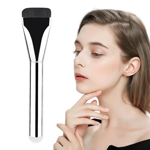Flat Foundation Brush 2-Pack - Ultra Thin Soft Liquid Makeup Brush