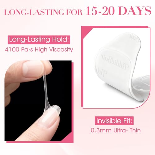 TiddieBair Nail Adhesive Tabs for Press On Nails - 480pcs