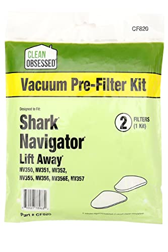 Clean Obsessed Replacement Filter for Shark Navigator Lift Away Models NV350-NV357