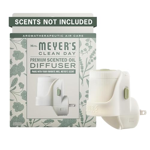 Mrs. Meyer’s Clean Day Scented Oil Diffuser Kit Unscented Wall Mount, 1 Count