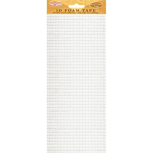 Double-Sided 3D Foam Adhesive Tape - 940 Small Squares