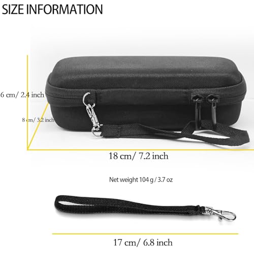 LinMei Hard Travel Case for Electric Trimmers & Shavers EVA Protective Organizer