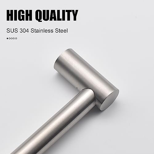 Adjustable 304 Stainless Steel Towel Bar for Bathroom - 11.8 to 22.6 Inches