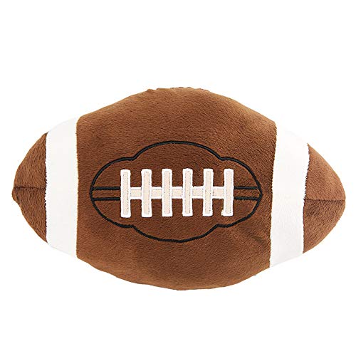 11 Inch Plush Football Pillow - Soft Microfiber Sports Toy for Kids & Fans