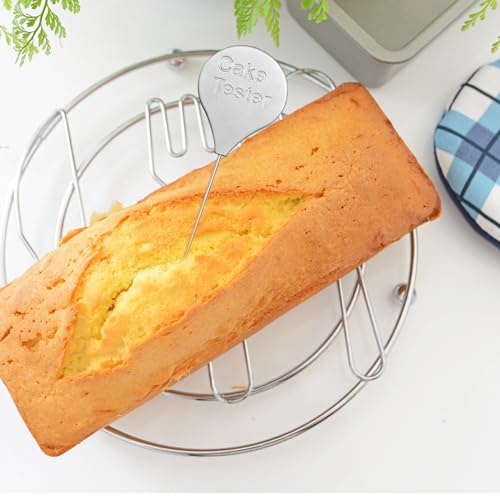 Omesata Cake Tester Set - 4 Reusable Baking Doneness Sticks, 7.9 Inch Stainless Steel