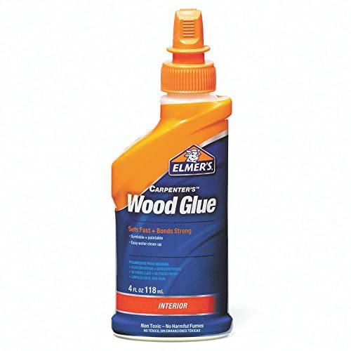 Elmer's Carpenter's Wood Glue 4 Fl Oz - Strong, Non-Toxic Adhesive