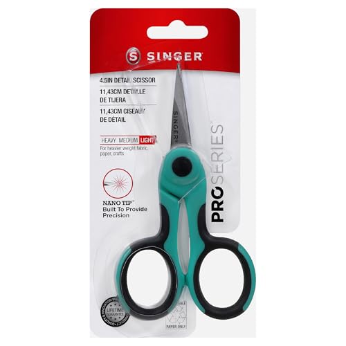 SINGER ProSeries 4.5-inch NANO Tip Detail Scissors - 1-Pack