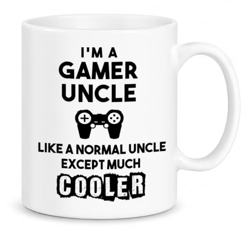 Funny Uncle Coffee Mug - Gamer Uncle Gift for Father's Day & Christmas