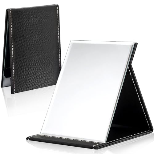 Kootinn Portable Folding Travel Mirror - Ultrathin Rectangular HD Makeup Mirror