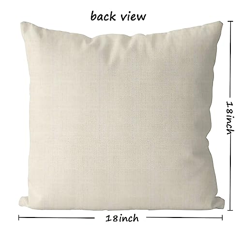 GAGEC Christmas Pillow Covers 18x18 Inch Cactus Design