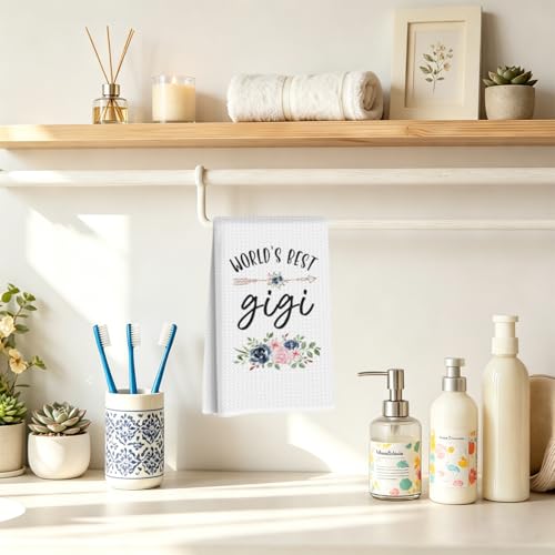 Grandma Kitchen Towel - 24x14 Absorbent Microfiber Gigi Gift