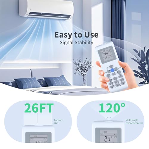 PZL YKR-P/001E AC Remote Control for AUX/York Mini Split Units