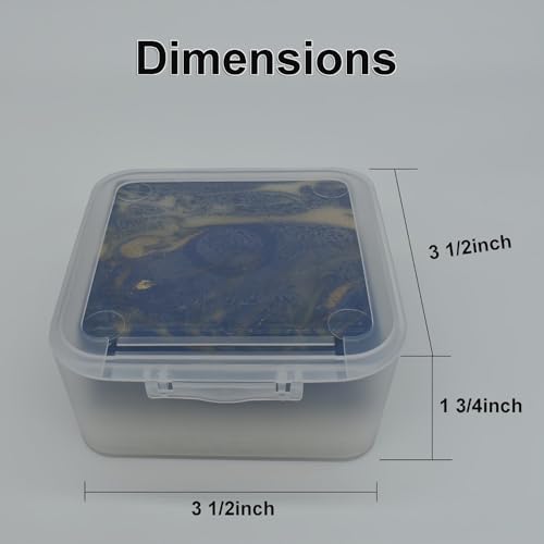 Portable Travel Soap Dish with Bar Soap Saver Pad - vonpri