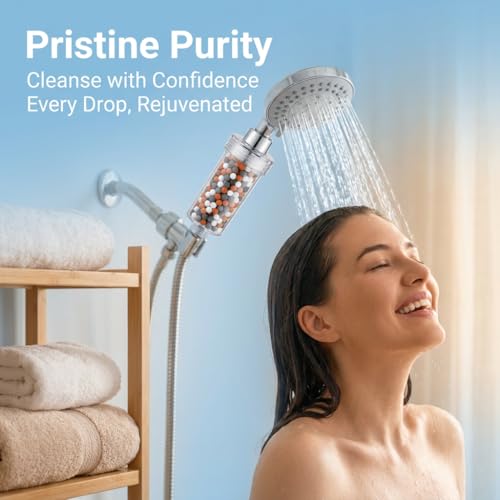 200g Mineral Shower Head Filter Beads Replacement for Water Softening & Purification