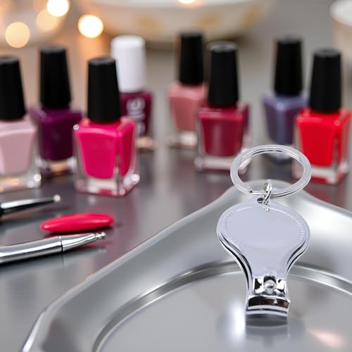 WLngtv 3-in-1 Multifunction Nail Clipper Keychain & Bottle Opener