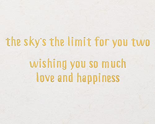 Papyrus Wedding Card - Sky Is The Limit Koala Design, 4.5 x 6 Inch