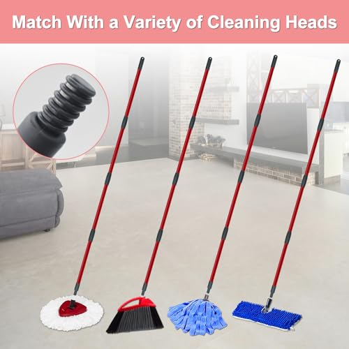 DLAIMI Mop Handle Replacement for Ocedar Spin Mop - Adjustable 30" to 58"
