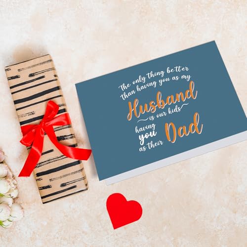 Father's Day Card from Wife - Romantic & Funny Husband Greeting Card