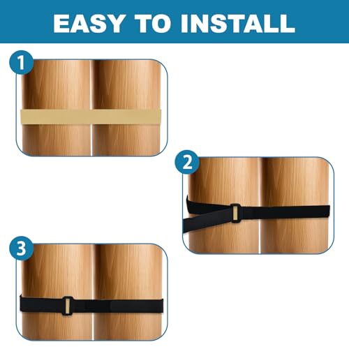 6 Pack Sofa Connectors for Sectional Stability - Easy Installation