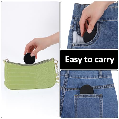 Larrel 2PCS Plastic Empty Travel Compact Case 10ml Loose Powder Jars