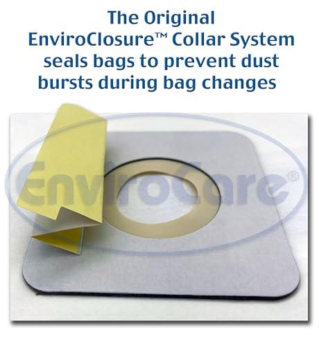 EnviroCare Replacement Micro Filtration Vacuum Bags for Eureka J Uprights - 3 Pack