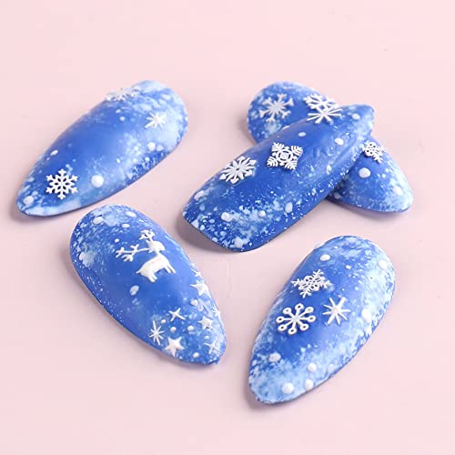XIELIME Christmas Snowflake Nail Art Glitter Sequins - 1 Box