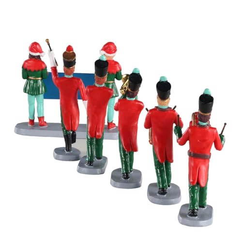 Lemax Christmas Village On Parade Set of 6 - Holiday Seasonal Decor