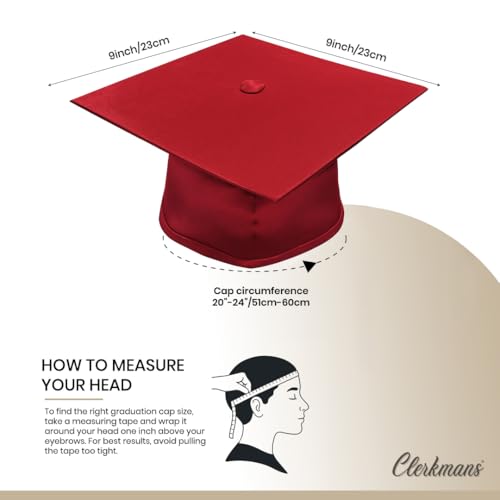 Unisex Adult Graduation Cap for Teens and Adults