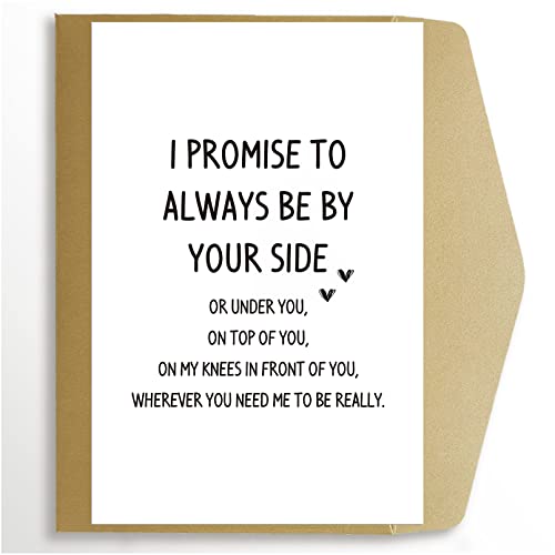 Funny Naughty Anniversary Card for Husband or Boyfriend