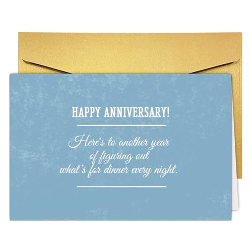 Funny Anniversary Card for Couples - Humorous & Heartfelt