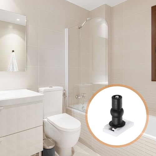 uxcell 2Pcs Toilet Seat Cover Hinges - Stainless Steel & Plastic, 40mm