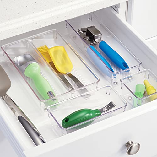 iDesign Linus Medium Drawer Organizer Tray 4" x 12" x 3"