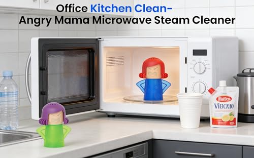 Angry Mama Microwave Steam Cleaner - 2-Pack Natural Kitchen Grime Remover