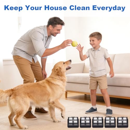 Replacement Vacuum Filters for Dreame H12 Pro - 5 Pack