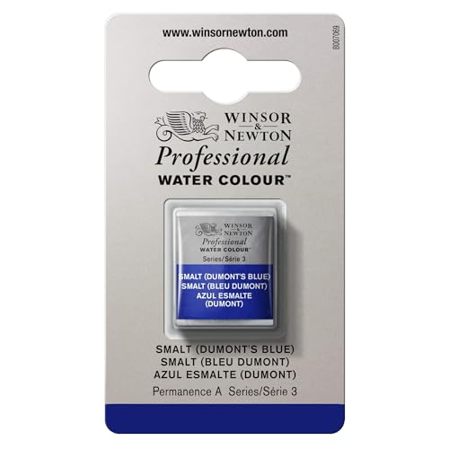 Winsor & Newton Professional Watercolor Half Pan - Smalt