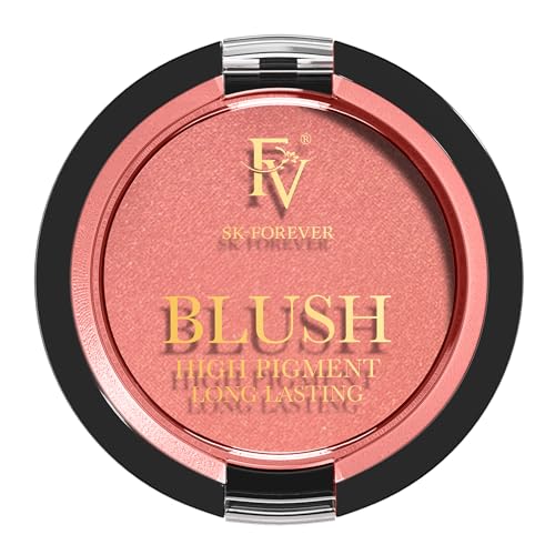 FV Long Lasting Powder Blush - Lightweight Blendable Cheek Makeup