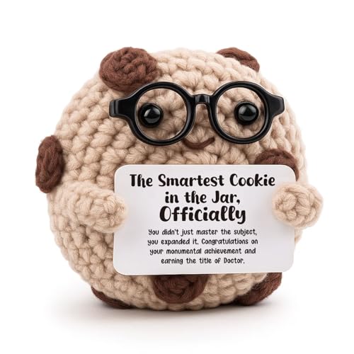 PhD Graduation Gift - The Smartest Cookie Scholar Desk Decor Keepsake