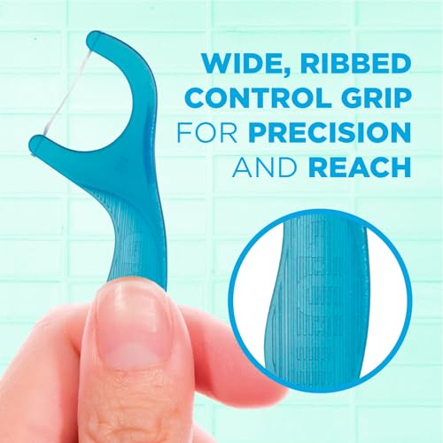 GUM Advanced Care Dental Floss Picks, Fresh Mint, 150 Count