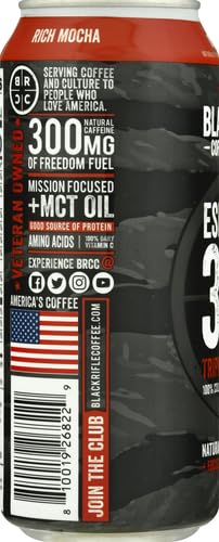 Black Rifle Coffee Company 100% Colombian Espresso Roast, 15oz (Pack of 3)