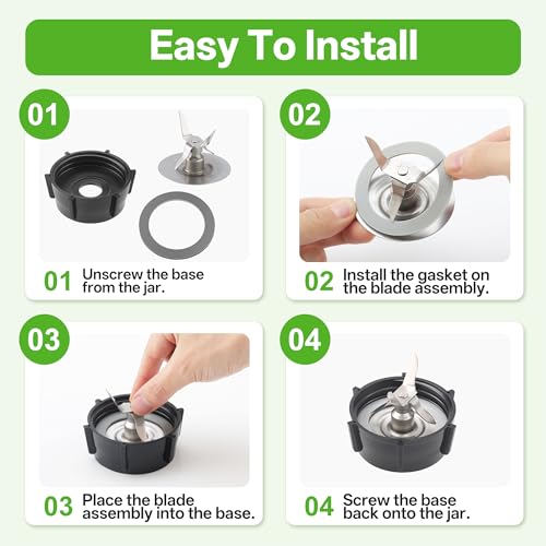 5 Pack Rubber Sealing O-Ring Gaskets for Oster and Osterizer Blender Blades