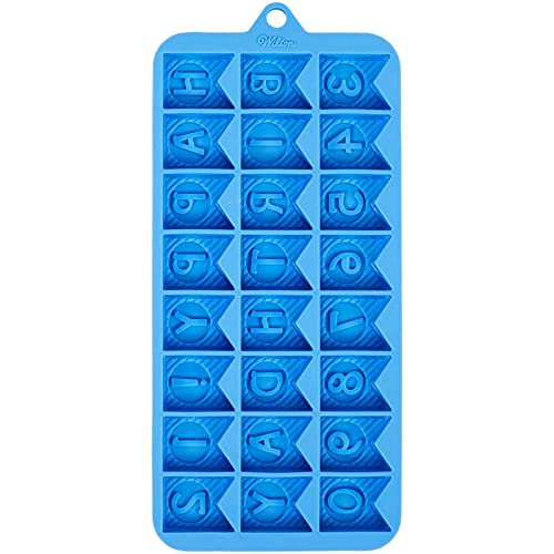 Wilton Happy Birthday Pennant Silicone Candy Mold
