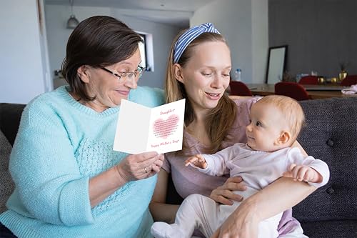 Mother's Day Card for Daughter - First Mother's Day Gift with Envelope