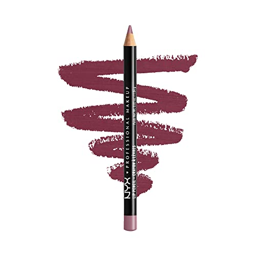 NYX Professional Makeup Slim Lip Pencil - Long-Lasting Creamy Prune Lip Liner