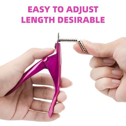 Yaya Acrylic False Nail Clipper with Length Measurement Magnets