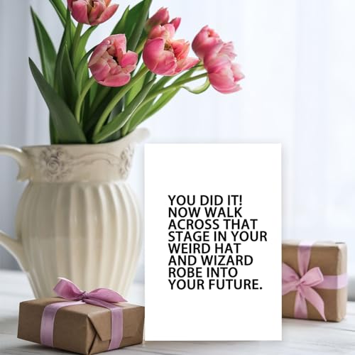 Funny Graduation Card with Envelope for Class of 2025