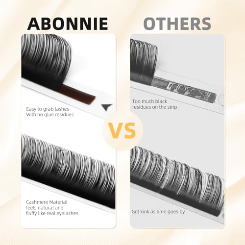 ABONNIE Classic Lash Extensions 0.05 C Curl 14-22mm Mix Tray
